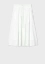 【SALE/30%OFF】PS Paul Smith ウィメンズ エンブロイダリー フレアスカート ポール・スミス スカート その他のスカート ホワイト【送料無...