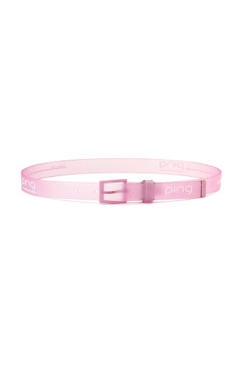 PING APPAREL クリアテーププリントベルト <ACCESSORIES><NATIVE> (LADIES) ピン アパレル ファッション雑貨 ベルト ピンク グリーン イエロー【送料無料】 PING APPAREL クリアテーププリントベルト <ACCESSORIES><NATIVE> (LADIES) ピン アパレル ファッション雑貨 ベルト ピンク グリーン イエロー【送料無料】