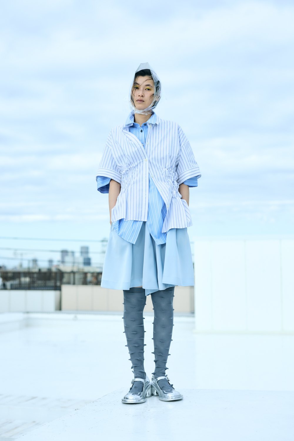 ENFOLD SOLID SHIRT エンフォルド トップス シャツ・ブラウス
