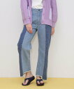 AVIREX（アヴィレックス）DENIM BICOLOR STRAIGHT PANTS/デニム バイカラー ストレート パンツ2024SPRING&SUMMERITEMデニムバイカラーストレートパンツ・足の左右を配色にしてリメイク風の変化を付けた1枚・股下の長さも左右で変え、表情感のあるシルエット・後ろポケットは加工を施した後に剥がし、貼りなおすことでリメイク感をプラスしています。おすすめスタイリングデニム自体がに存在感があるアイテムなので、トップスはシンプルにするとまとまりあるスタイリングに。逆に、トップスにカラーアイテムやデザインの凝ったミリタリーアイテムなどを合わせて頂くと、全体的にオシャレさが増した印象になるのでオススメです。【AVIREXBelle】本格的なミリタリーウェアが持つ機能性とデザインをレディースカジュアルに投影したライン。個性的かつ時代性のあるレディースブランドとして聡明、自由、好奇心、凛として快活な働く大人の女性へ向けたレディスカジュアルを提案しています。型番：783-4111602-388-18 KA7650【採寸】S：ウエスト68cm、ヒップ92cm、総丈98cm、股上28cm、股下64cm、わたり幅28.5cm、裾幅24.5cmM：ウエスト72cm、ヒップ96cm、総丈100cm、股上28cm、股下67cm、わたり幅29.5cm、裾幅25.5cm商品のサイズについて【商品詳細】中国製素材：（本体）コットン100%（ポケット袋地）コットン100%サイズ：S、M洗濯機可、ドライクリーニング不可※画面上と実物では多少色具合が異なって見える場合もございます。ご了承ください。商品のカラーについて 【予約商品について】 ※「先行予約販売中」「予約販売中」をご注文の際は予約商品についてをご確認ください。■重要なお知らせ※ 当店では、ギフト配送サービス及びラッピングサービスを行っておりません。ご注文者様とお届け先が違う場合でも、タグ（値札）付「納品書 兼 返品連絡票」同梱の状態でお送り致しますのでご了承ください。 ラッピング・ギフト配送について※ 2点以上ご購入の場合、全ての商品が揃い次第一括でのお届けとなります。お届け予定日の異なる商品をお買い上げの場合はご注意下さい。お急ぎの商品がございましたら分けてご購入いただきますようお願い致します。発送について ※ 買い物カートに入れるだけでは在庫確保されませんのでお早めに購入手続きをしてください。当店では在庫を複数サイトで共有しているため、同時にご注文があった場合、売切れとなってしまう事がございます。お手数ですが、ご注文後に当店からお送りする「ご注文内容の確認メール」をご確認ください。ご注文の確定について ※ Rakuten Fashionの商品ページに記載しているメーカー希望小売価格は、楽天市場「商品価格ナビ」に登録されている価格に準じています。 商品の価格についてAVIREXAVIREXのジーンズ・デニムパンツパンツご注文・お届けについて発送ガイドラッピンググッズ3,980円以上送料無料ご利用ガイド