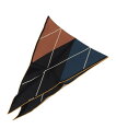 TOMORROWLAND GOODS Fratelli Luigi シルク スカーフ トゥモローランド ファッション雑貨 スカーフ・バンダナ ブルー カーキグリ...