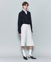 【SALE/60%OFF】6(ROKU) <6(ROKU)>ホワイト ハーフパンツ ユナイテッドアローズ アウトレット パンツ キュロット ホワイト【送料無料】