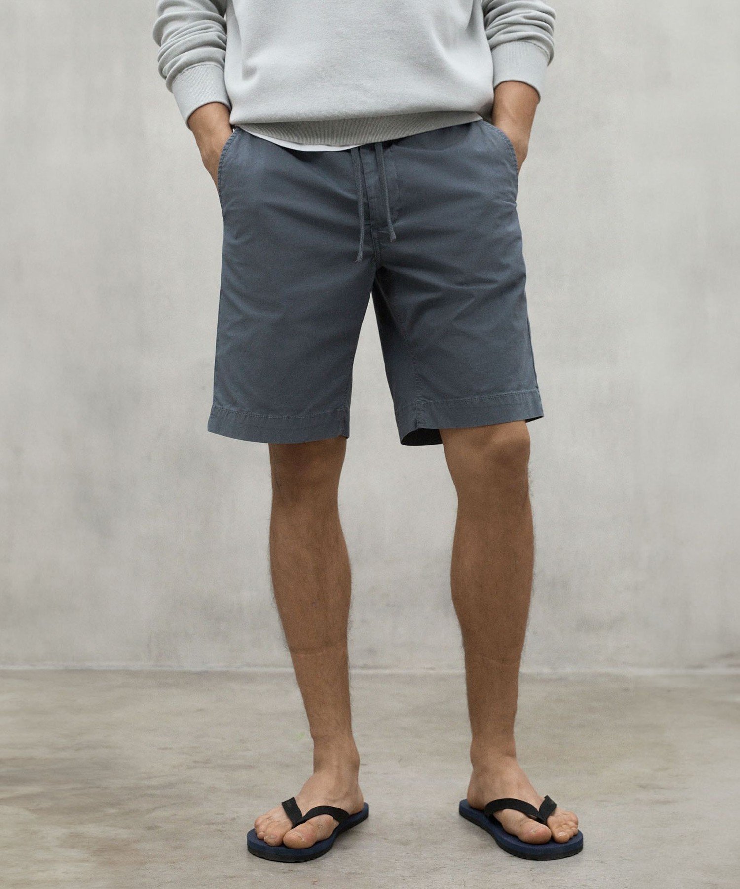 ETHIC ショートパンツ / ETHICALF SHORTS MAN エコアルフ パンツ その他のパンツ ホワイト グレー ベージュ