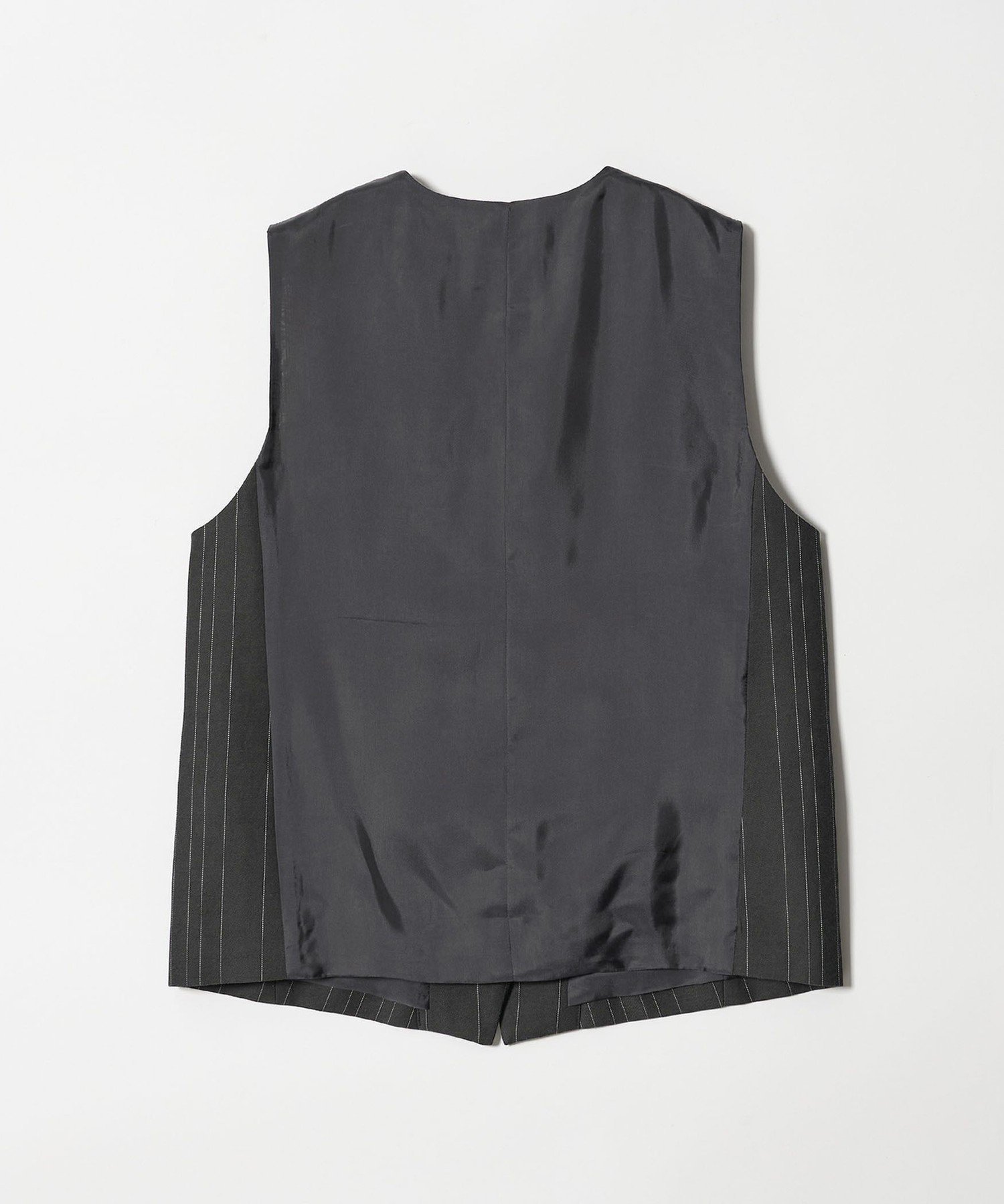 【SALE／40%OFF】conte ＜conte＞ランダムストライプ ベスト ユナイテッドアローズ トップス ベスト・ジレ グレー【送料無料】