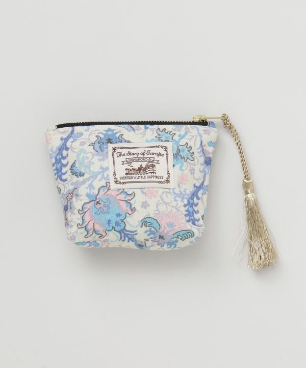 欧州航路 【欧州航路】ミュールーズポーチ アミナコレクション 財布・ポーチ・ケース ポーチ ベージュ ..