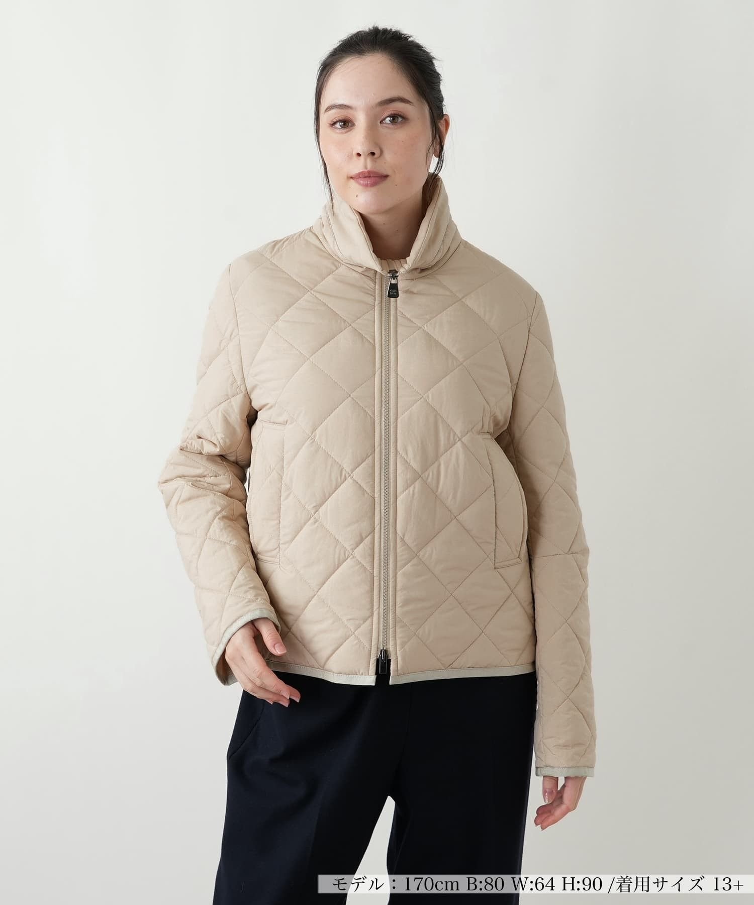 Leilian PLUS HOUSE ジャケット【CINZIA ROCCA】 レリアン プラスハウス ジャケット・アウター テーラードジャケット・ブレザー ベージュ ピンク ネイビー