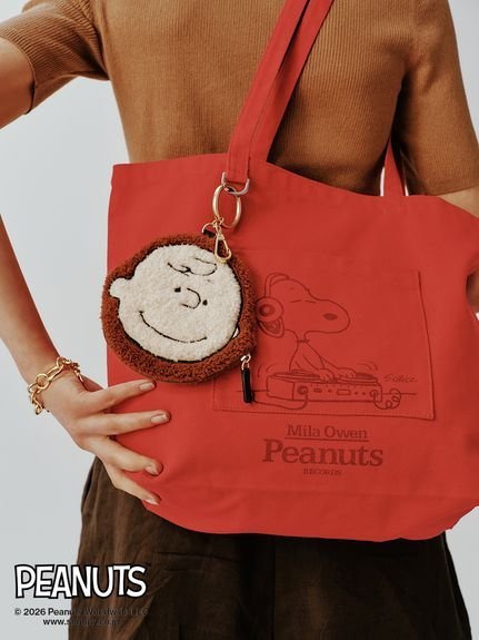 Mila Owen 【PEANUTS RECORDS】キャンバストートバッグ ミラオーウェン バッグ トートバッグ レッド【送料無料】 stylife-15646542 Rakuten Fashion サンプル画像3
