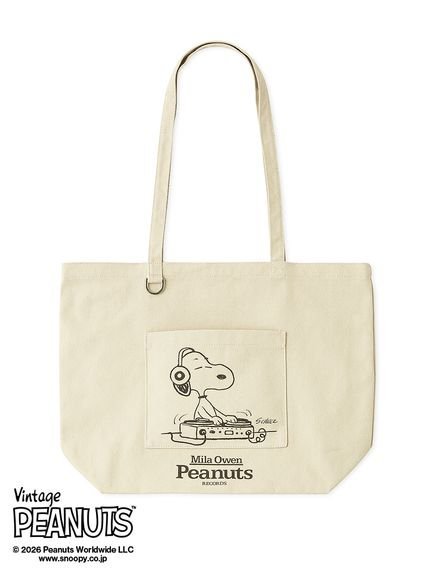 Mila Owen 【PEANUTS RECORDS】キャンバストートバッグ ミラオーウェン バッグ トートバッグ レッド【送料無料】 stylife-15646542 Rakuten Fashion サンプル画像2