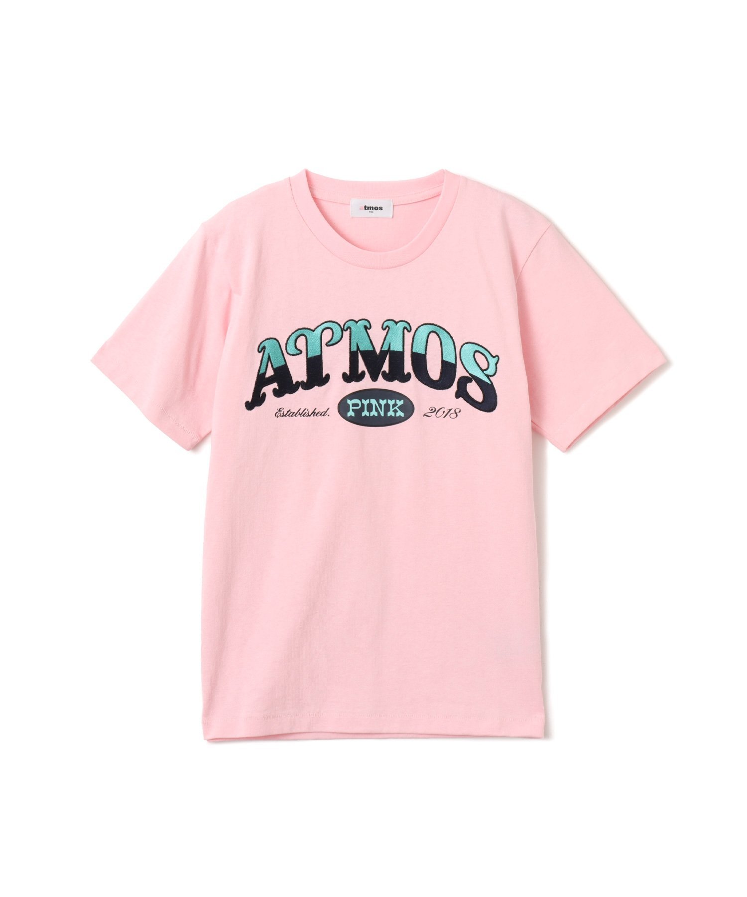atmos pink atmos pink Embroidery Logo T-shirt PINK アトモス トップス カットソー・Tシャツ ピンク
