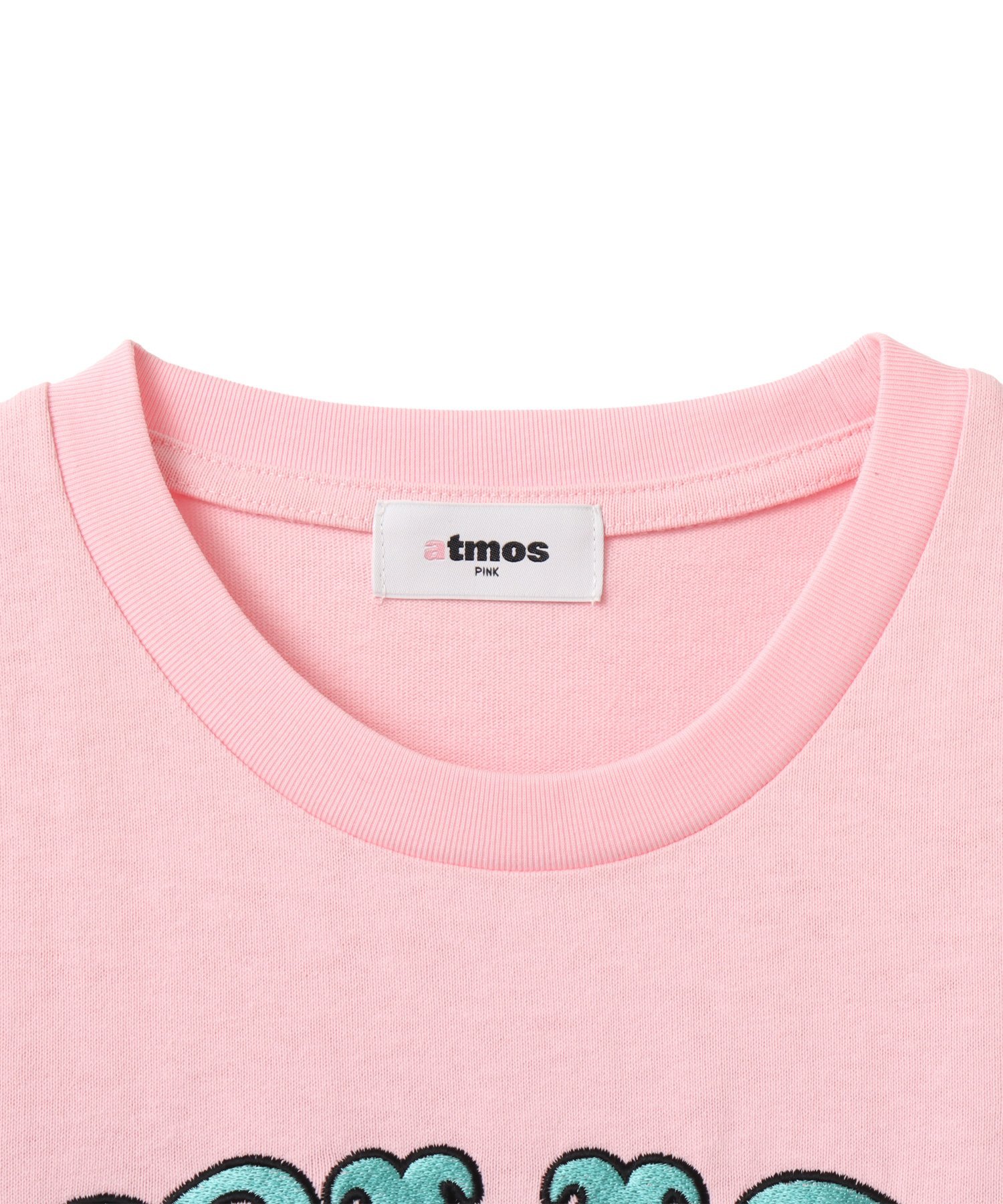 atmos pink atmos pink Embroidery Logo T-shirt PINK アトモス トップス カットソー・Tシャツ ピンク