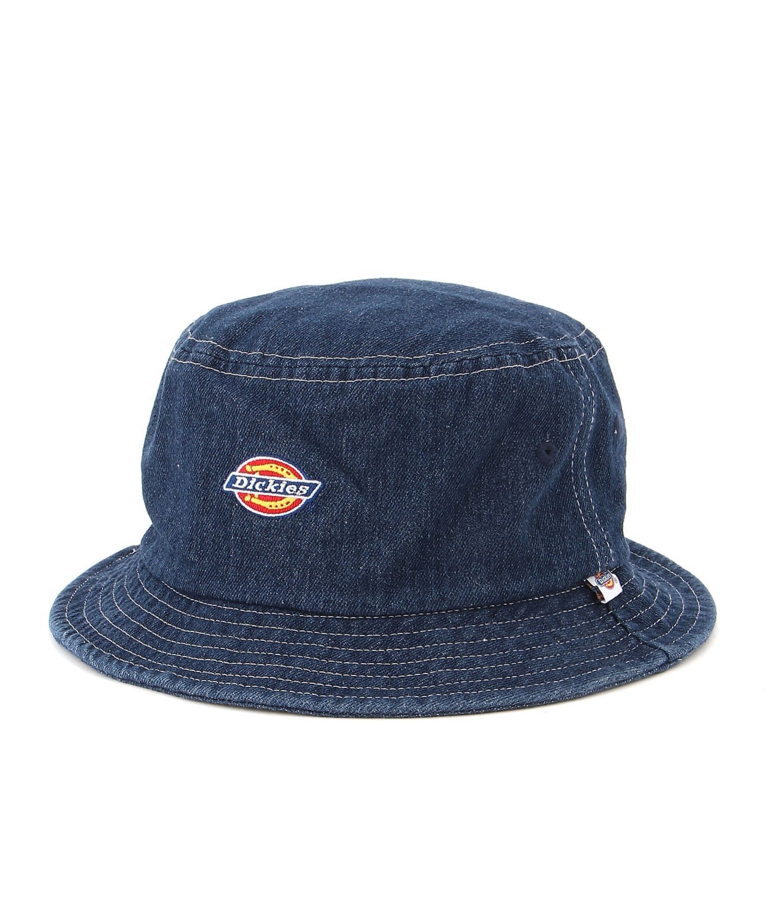 Dickies Dickies/(U)DK EX ICON DENIM BUCKET HAT ハンドサイン 帽子 ハット ブルー ブラック