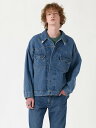 リーバイス 【SALE／20%OFF】Levi's ウエスタン トラッカージャケット ミディアムインディゴ THIS IS FAMILIAR リーバイス ジャケット・アウター デニムジャケット【送料無料】