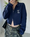 【SALE/44%OFF】WEGO LADY'S WZIPスターモチーフニット ウィゴー トップス ニット ネイビー ホワイト レッド