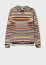 Paul Smith シグネチャーストライプ フェイクレイヤードニット ポール・スミス トップス ニット【送料無料】