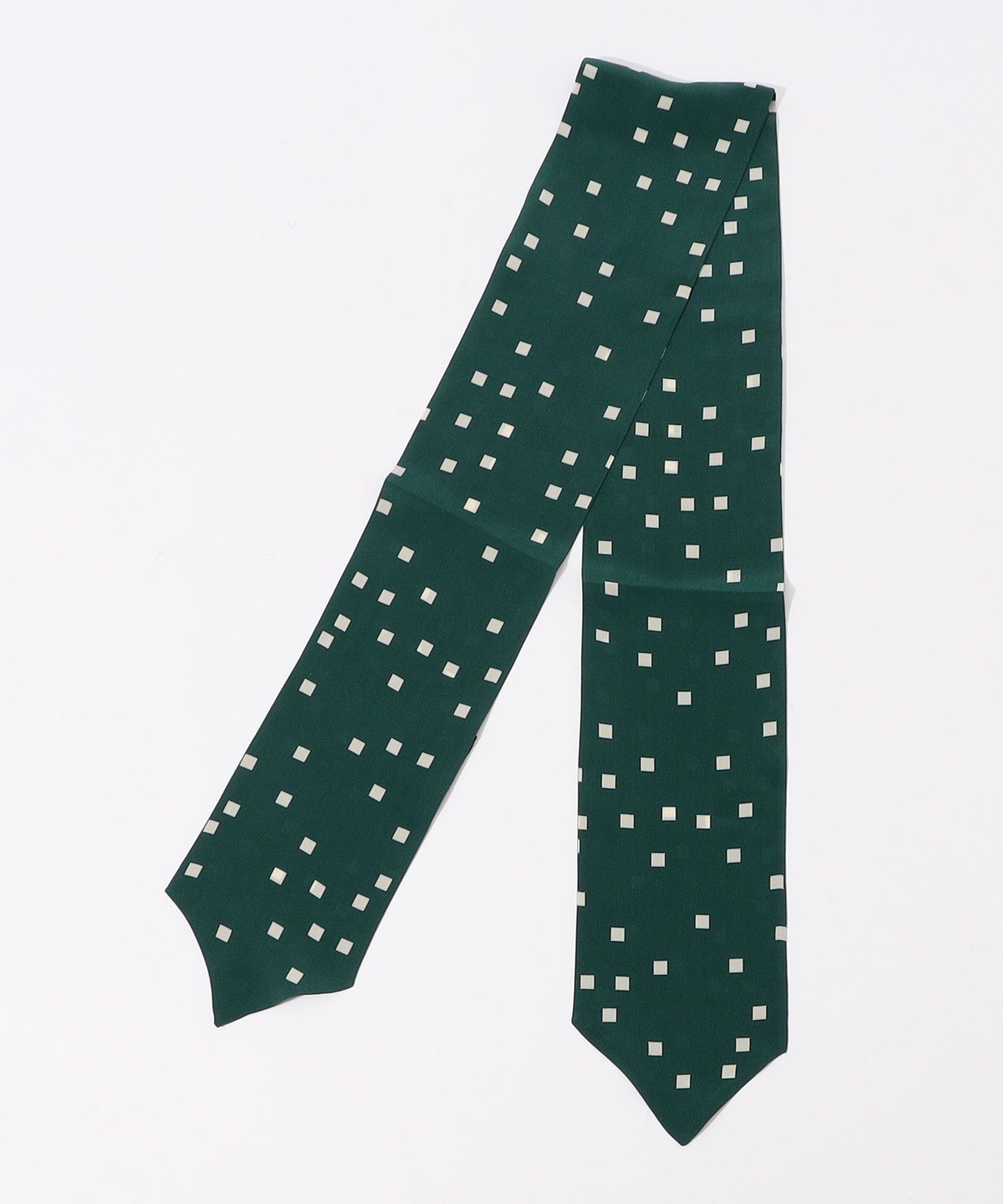 【SALE／40%OFF】TOMORROWLAND GOODS Fratelli Luigi シルク スカーフ トゥモローランド ファッション雑貨 スカーフ・バンダナ カーキグリーン ブラック【送料無料】