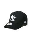 WEGO MEN'S NEWERA 940AF MLBCO BLACK & WHITE ウィゴー 帽子 キャップ【送料無料】