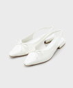 【SALE/40%OFF】OPAQUE.CLIP 【抗菌防臭加工】リボンフラットミュール オペークドットクリップ シューズ・靴 サンダル ブラック ホワイト ピ...