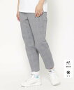 【SALE/50%OFF】adabat UVカット/接触冷感 クールタッチグレンチェッククロップドパンツ アダバット パンツ その他のパンツ ネイビー ホワイト...