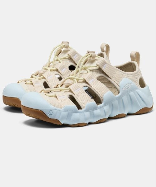 KEEN KEEN/キーン HYPERPORT H2 WOMEN (WOMENS) ゴースローキャラバン シューズ・靴 サンダル ホワイト ブラウン【送料無料】