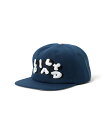 BEAMS T LILY PAD MAGAZINE / 6Panel Cap ビームスT 帽子 キャップ ネイビー【送料無料】