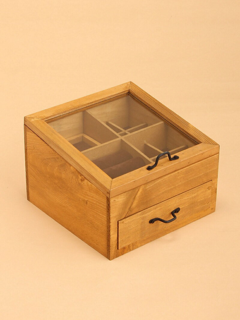 【SALE／30%OFF】studio CLIP ジュエリーBOX スタディオクリップ インテリア・生活雑貨 その他のインテリア・生活雑貨 ブラウンのサムネイル