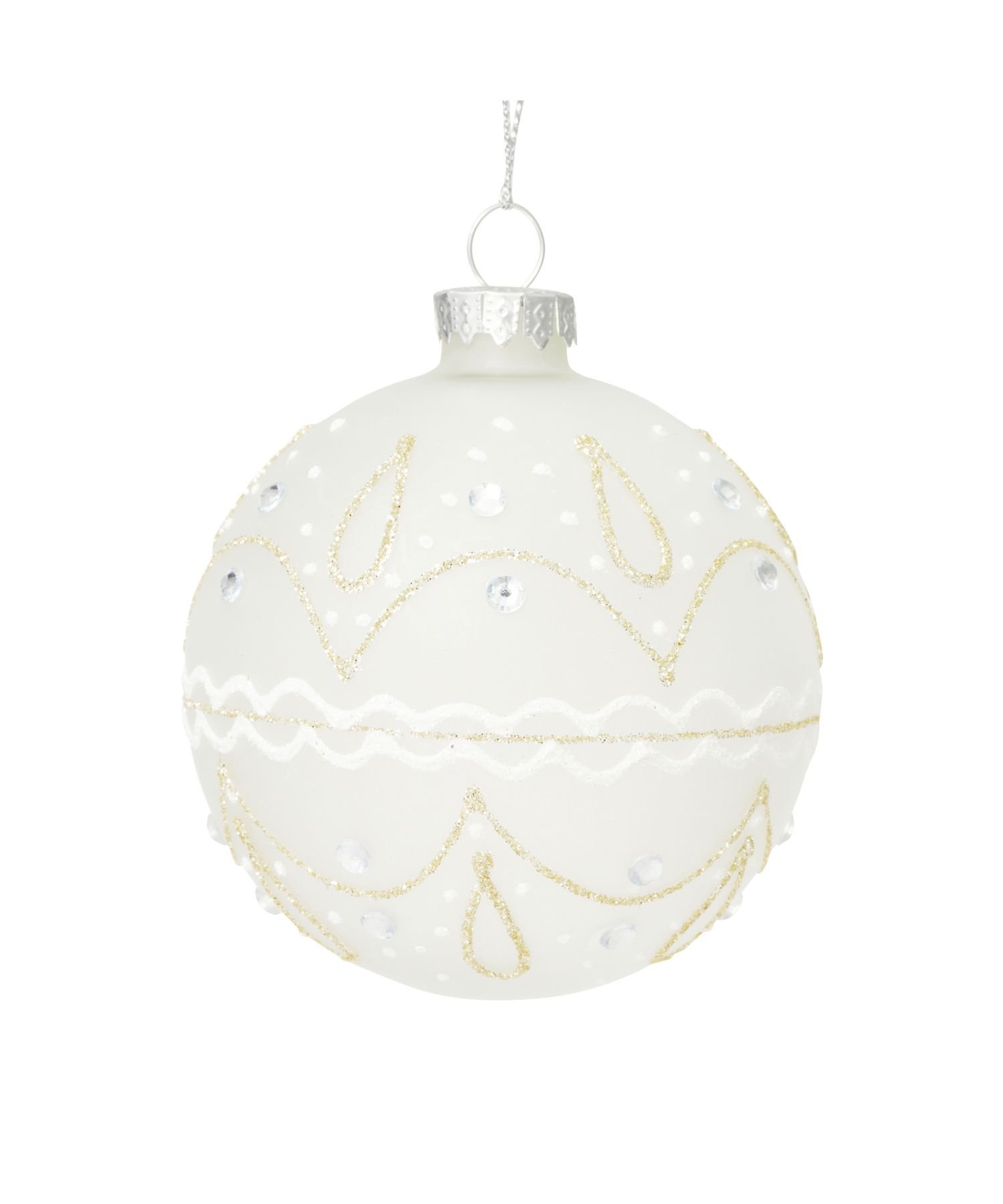 Francfranc ガラスオーナメント ウィンター フランフラン インテリア・生活雑貨 オブジェ・置物・アートのサムネイル