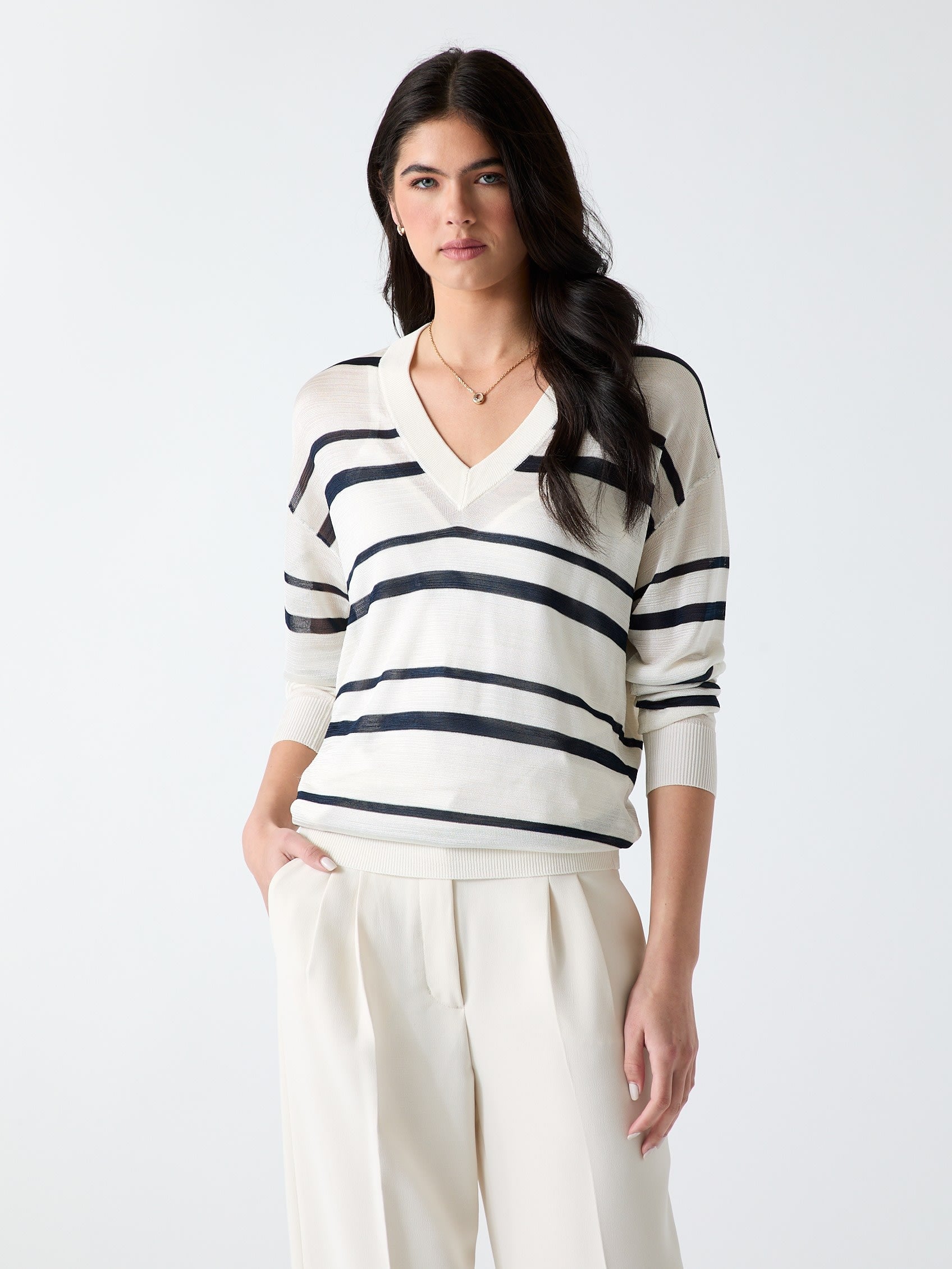 【SALE／50%OFF】GUESS GUESS/(W)SUMMER Sweater ゲス トップス ニット ホワイト【送料無料】