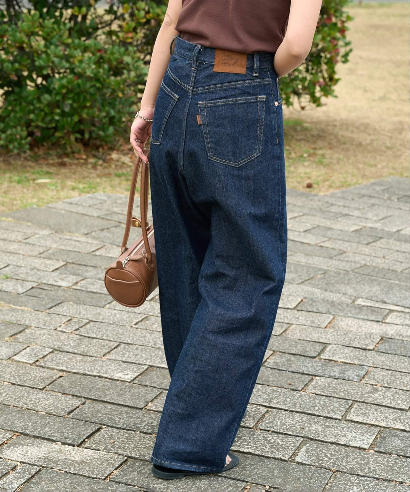 OUTDOOR PRODUCTS Usual Things ≪予約 追加≫ULTサマーデニムハイライズルーズ5PKT B（2枚目）