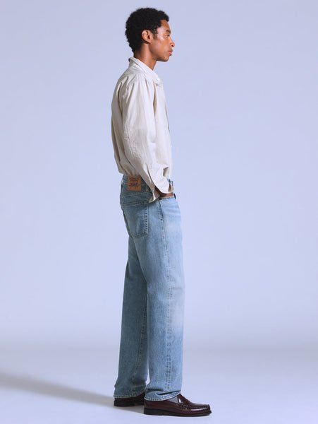 BLUETAB(TM) 1980's 501(R) ORIGINAL ジーンズ ミディアムインディゴ MADE IN JAPAN リーバイス パンツ ジーンズ・デニムパンツ ネイビー