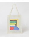 【SALE/41%OFF】SENSE OF PLACE 別注ナガイヒロシコラボトート B センス オブ プレイス バッグ トートバッグ ホワイト