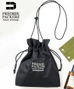 フレドリック 【SALE／10%OFF】FREDRIK PACKERS FREDRIK PACKERS/210D PINION POUCH ミニショルダー巾着バッグ フレドリックパッカーズ 24SS セットアップセブン バッグ ショルダーバッグ ブラック カーキ ネイビー【送料無料】