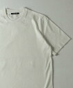 RATTLE TRAP シルケットスムースクルーネックTシャツ メンズ ビギ トップス カットソー・Tシャツ ホワイト ブラック