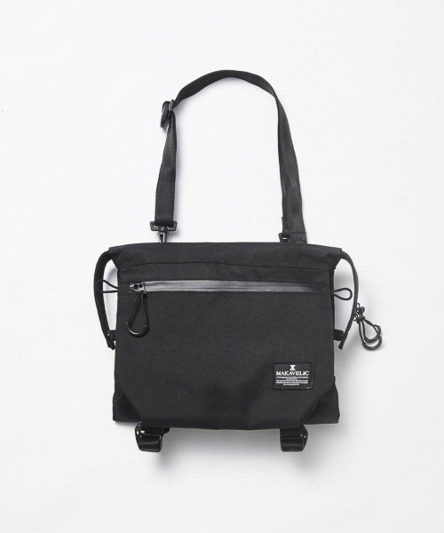 MAKAVELIC CHASE TRANSFORM SHOULDER BAG / ショルダーバッグ マキャベリック バッグ リュック・バックパック ブラック【送料無料】