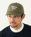 ビームス キャップ メンズ BEAMS GOLF BEAMS GOLF / フラワーロゴ キャップ ビームス ゴルフ 帽子 キャップ カーキ ベージュ オレンジ ネイビー【送料無料】