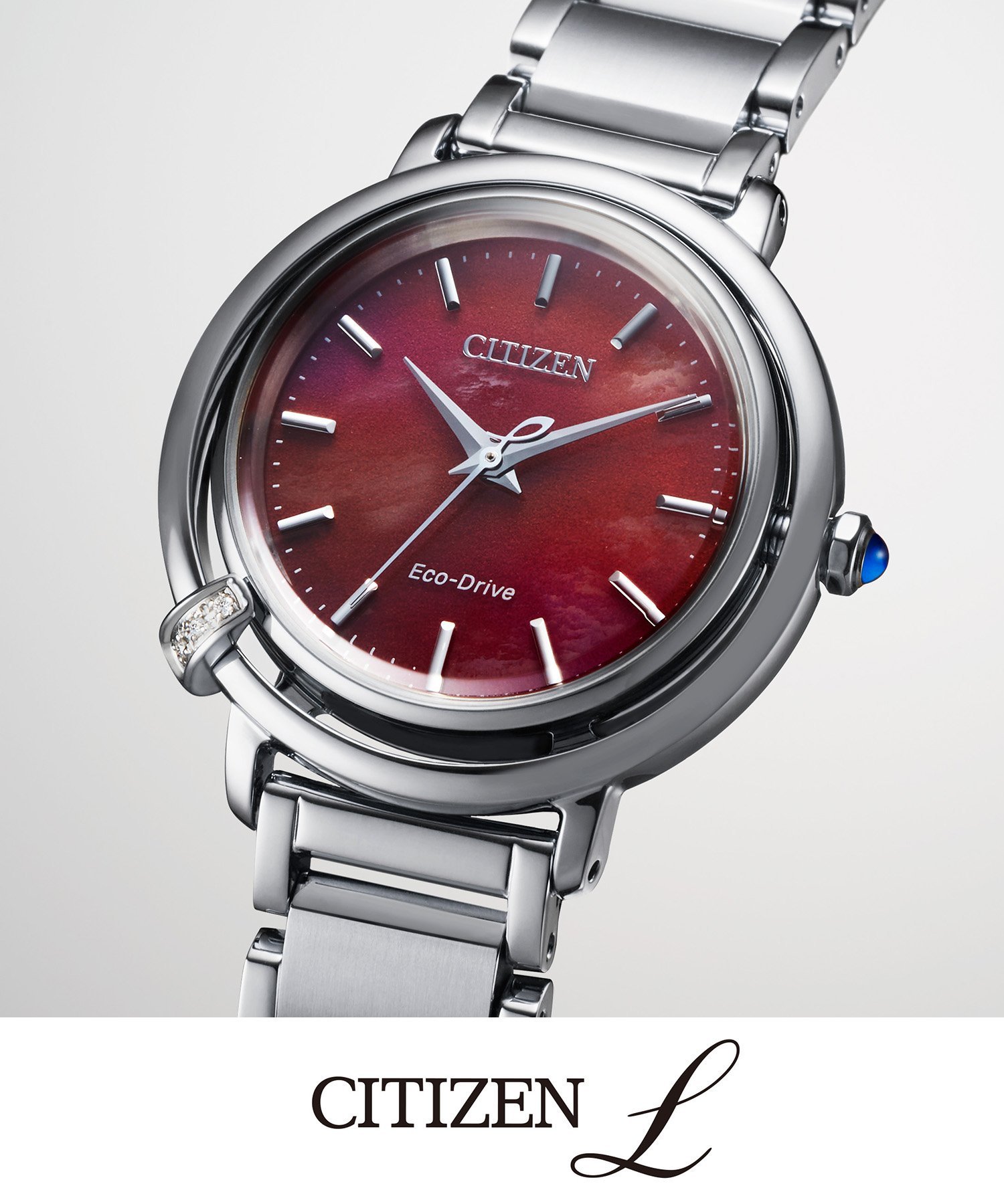 CITIZEN L シチズン エル エコ・ドライブ CITIZEN L Eco-Drive EM1090-78X シチズン アクセサリー・腕時計 腕時計 レッド【送料無料】