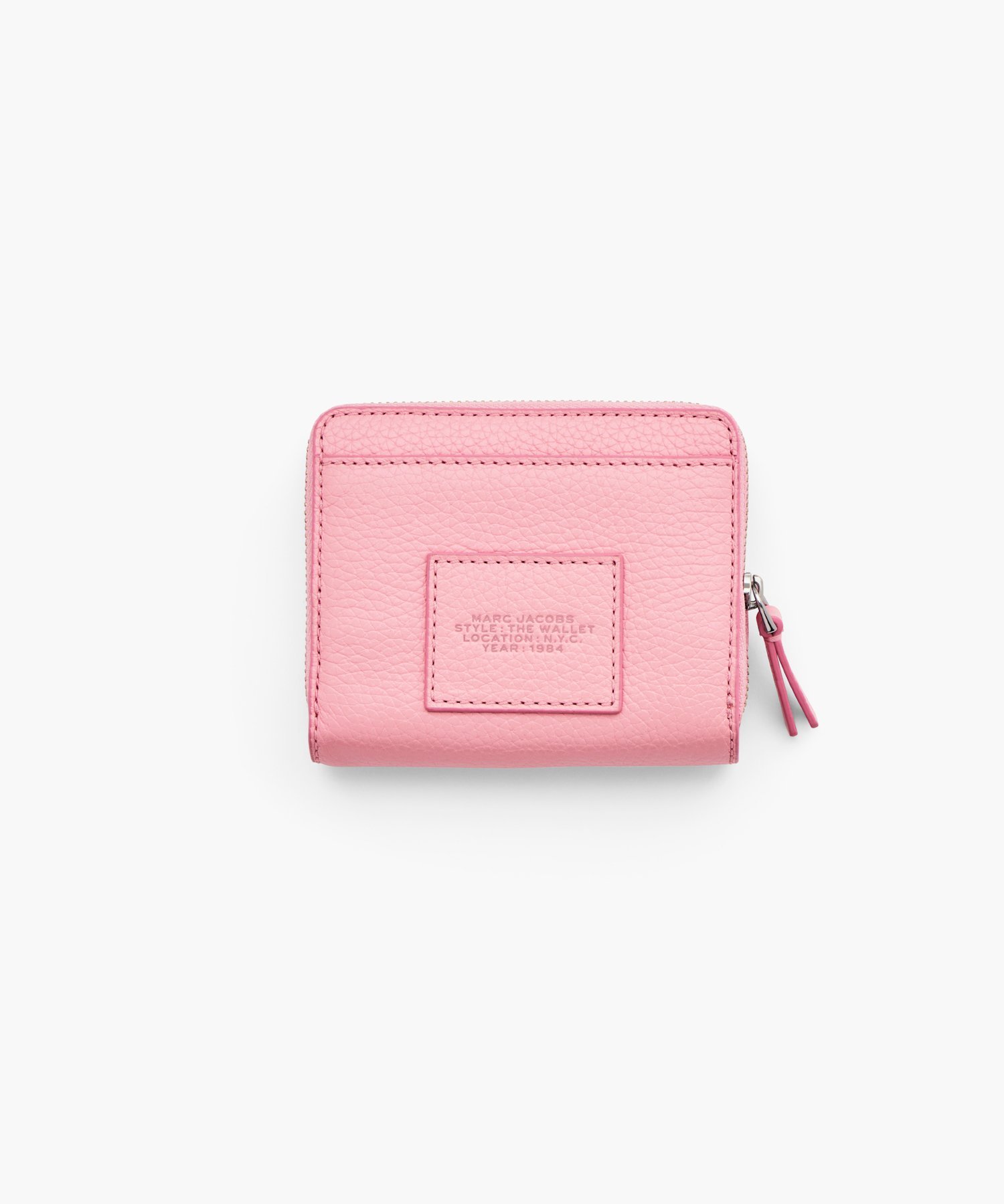 MARC JACOBS 【公式】THE LEATHER MINI COMPACT WALLET/ザ レザー ミニ コンパクト ウォレット 二つ折り財布 マーク ジェイコブス 財布・ポーチ・ケース 財布 ピンク【送料無料】