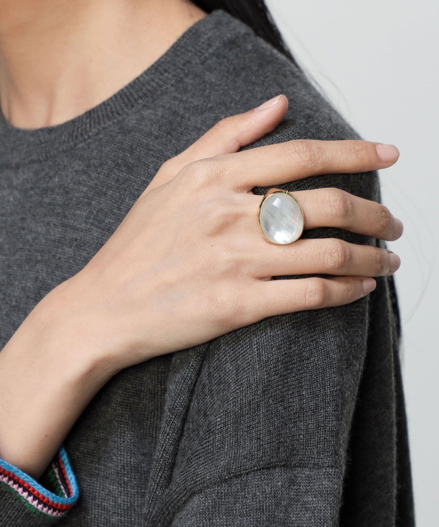 TOMORROWLAND GOODS MARCIA MORAN Oval Ring トゥモローランド アクセサリー・腕時計 リング・指輪 ゴールド【送料無料】