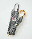 INED 《Traditional Weatherwear》フォールディングバンブー晴雨兼用傘 イネド ファッション雑貨 折りたたみ傘 グリーン ブラック【送料...
