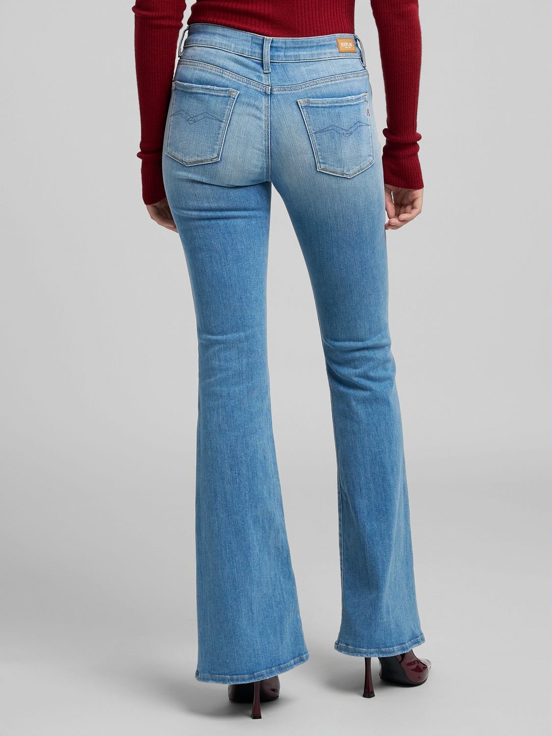 【SALE／40%OFF】REPLAY フレアーフィットJOELLA パワーストレッチモダールデニム リプレイ パンツ ジーンズ・デニムパンツ【送料無料】