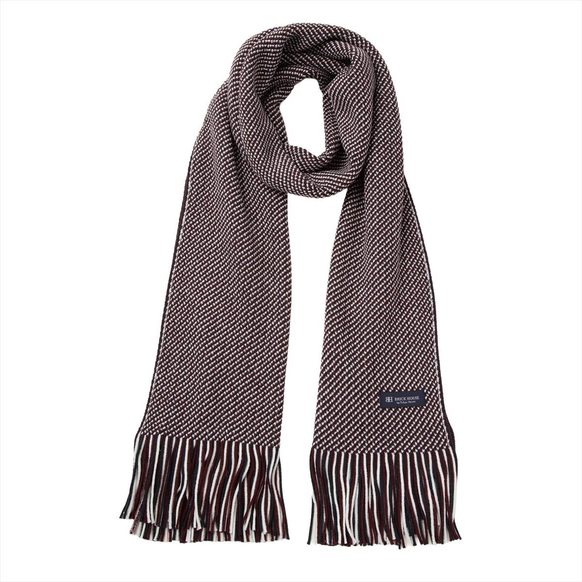 ラッセル マフラー ベーシック メンズ レディース BM29J600HHAJ3AA-89-M02 トーキョーシャツ ファッション雑貨 マフラー・ストール・ネックウォーマー