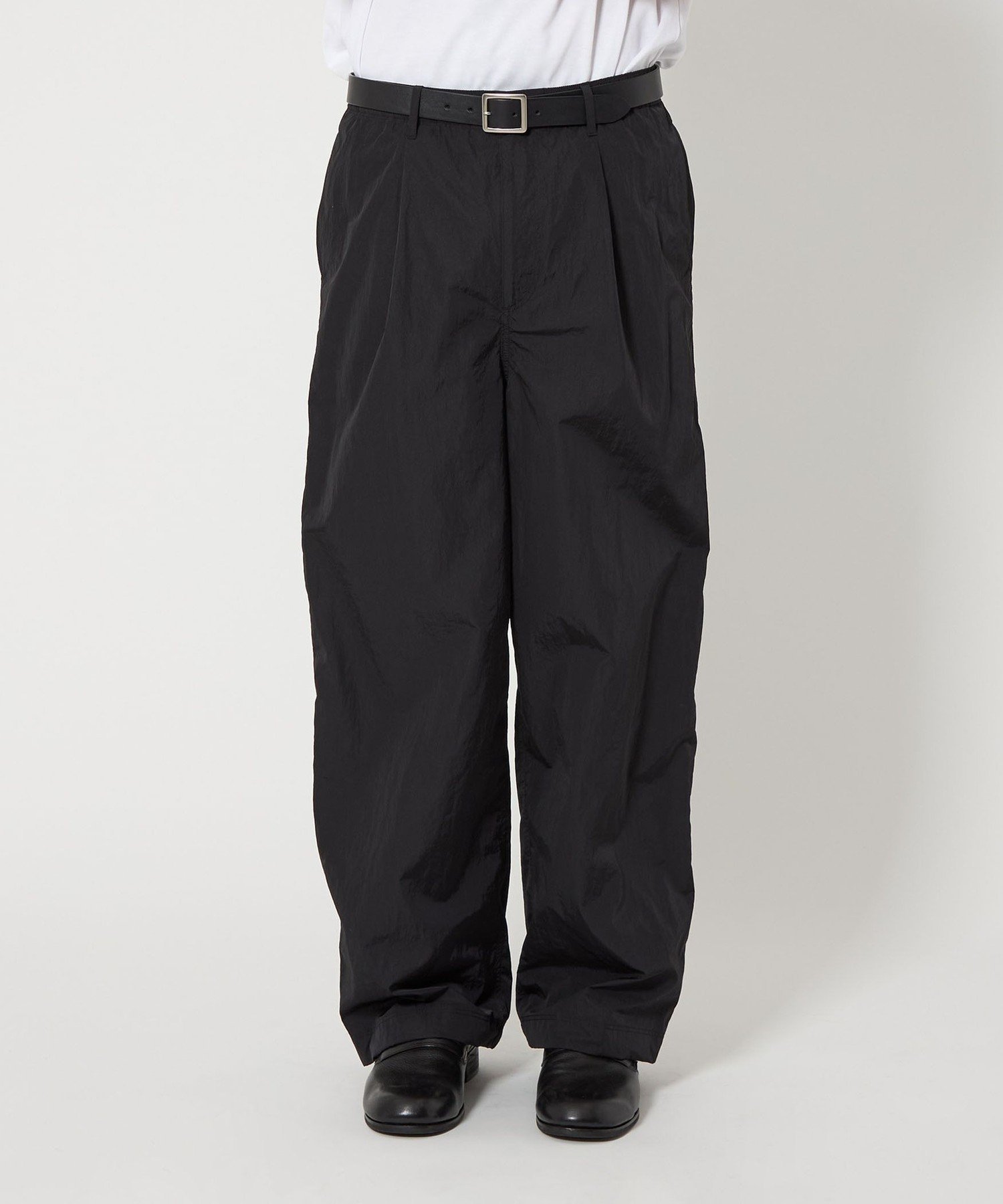 【SALE／50%OFF】monkey time BEAUTY&YOUTH UNITED ARROWS ヴィンテージライク タフタ イージー パンツ ユナイテッドアローズ アウトレット パンツ その他のパンツ ネイビー ブラック【送料無料】