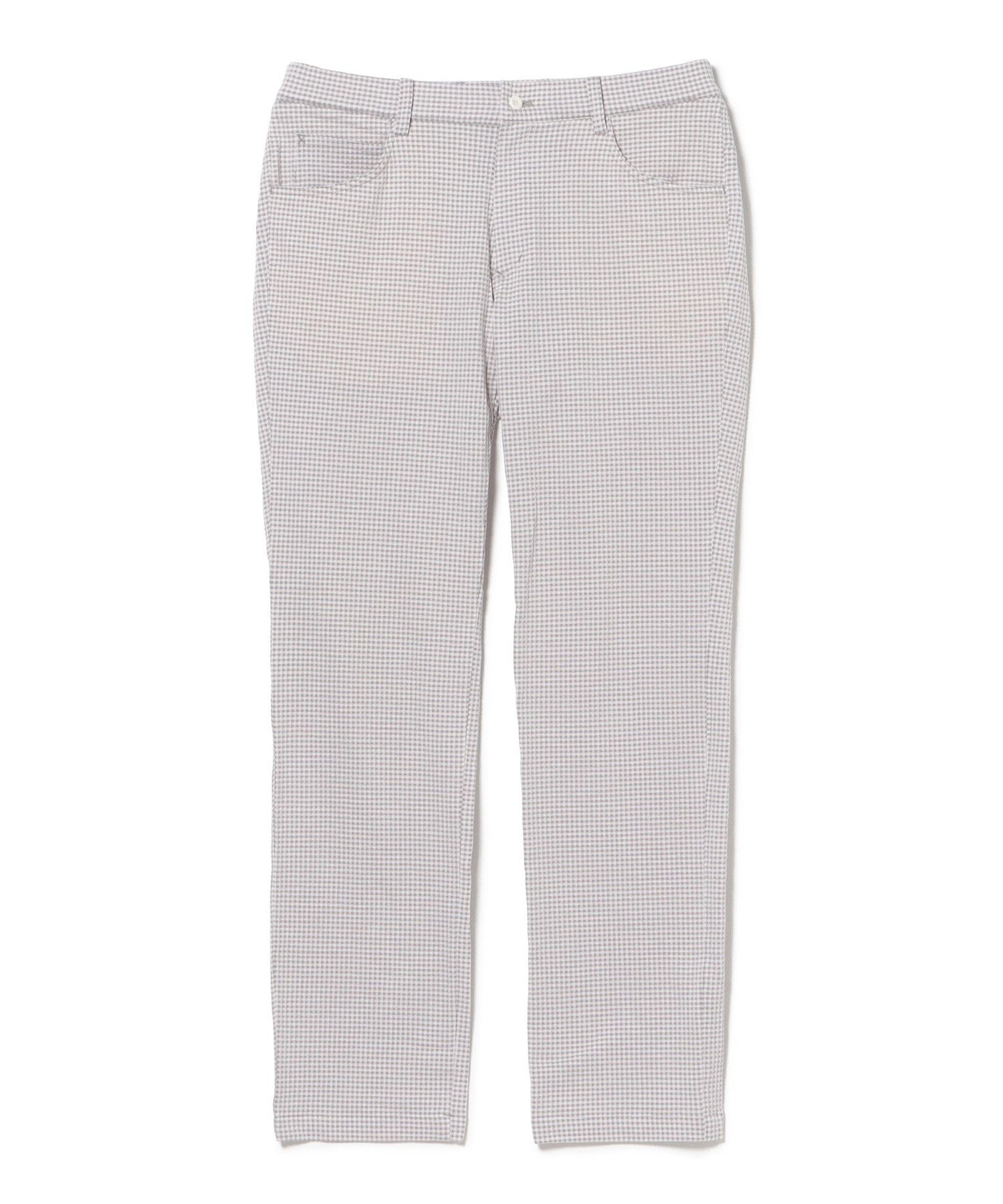 BEAMS GOLF PURPLE LABEL PURPLE LABEL / ギンガムチェック 7ポケット パンツ ビームス ゴルフ パンツ その他のパンツ グレー ネイビー【送料無料】