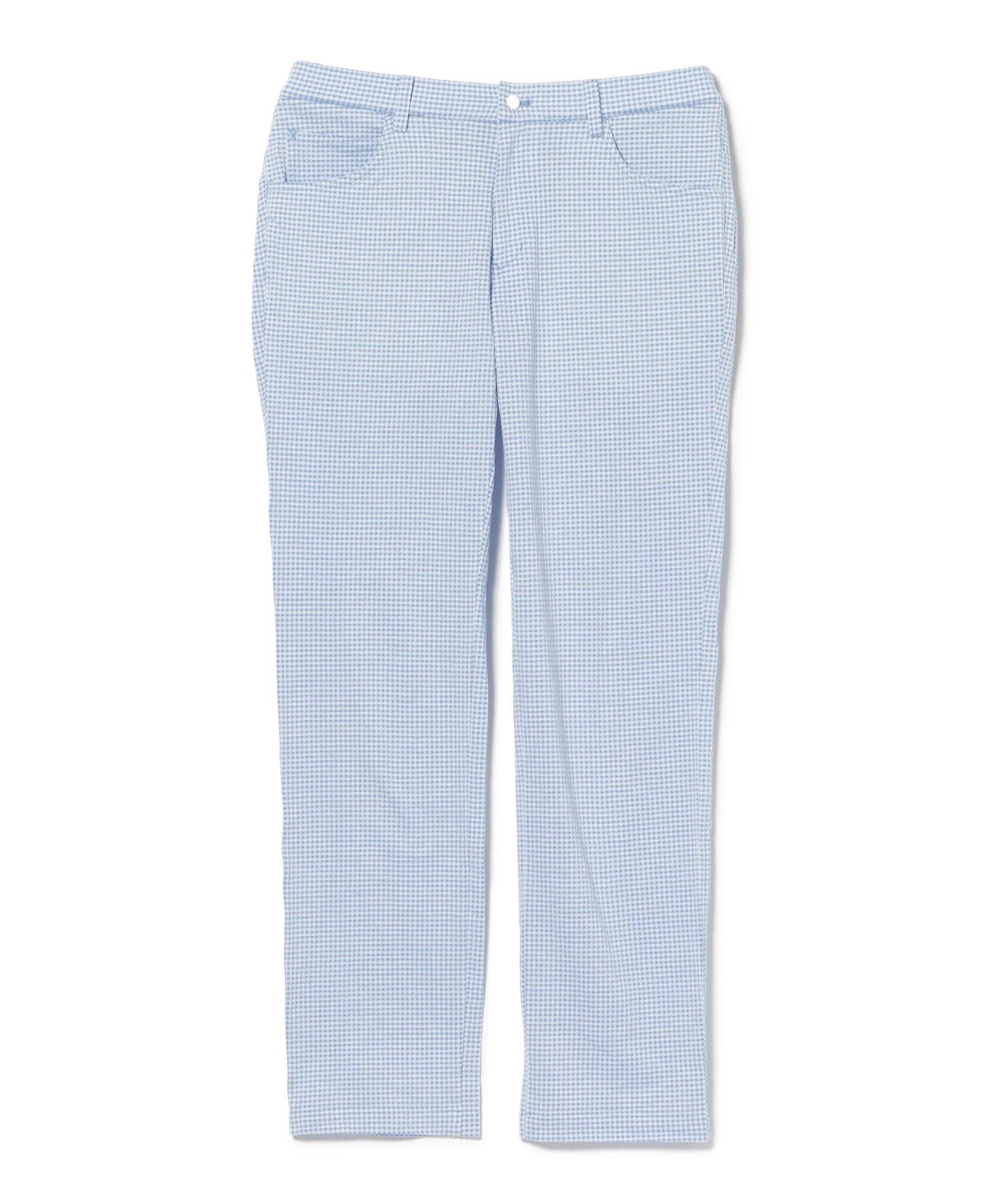 BEAMS GOLF PURPLE LABEL PURPLE LABEL / ギンガムチェック 7ポケット パンツ ビームス ゴルフ パンツ その他のパンツ グレー ネイビー【送料無料】