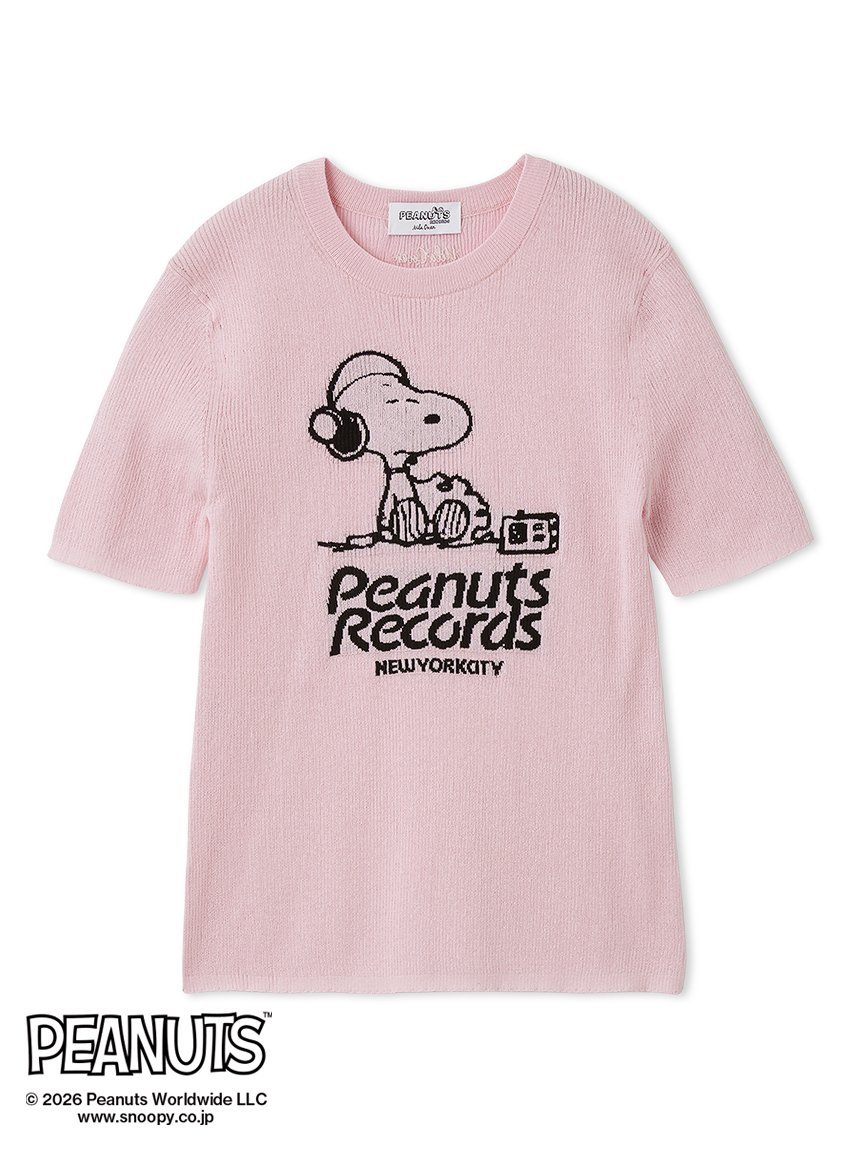 Mila Owen 【PEANUTS RECORDS】スヌーピージャガードリブニット ミラオーウェン トップス ニット ピンク グリーン【送料無料】 stylife-15646564 Rakuten Fashion サンプル画像3