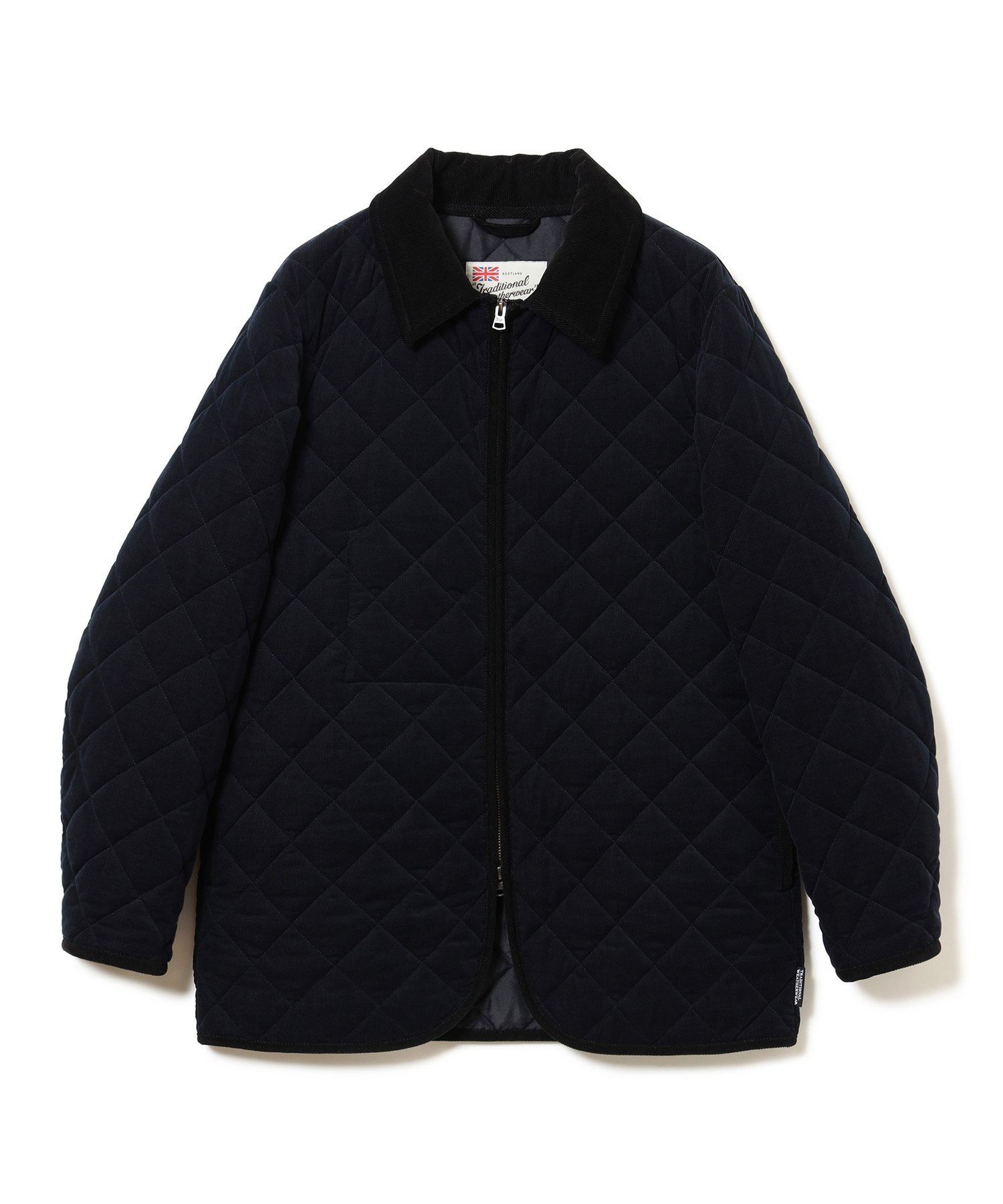【別注】Traditional Weatherwear / Corduroy Waverly ビームス メン ジャケット・アウター ブルゾン・ジャンパー ブラウン ネイビー