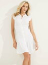【SALE/50%OFF】GUESS GUESS ワンピース ドレス (W)Eco Teodora Dress ゲス ワンピース・ドレス ドレス ホワイト【送料...