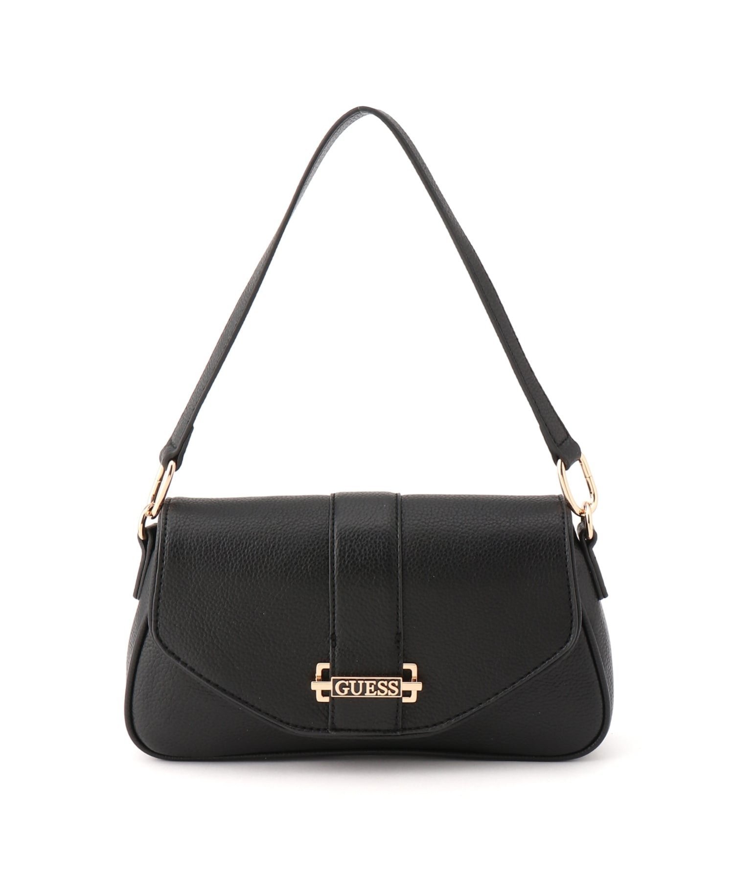 【SALE／20%OFF】GUESS GUESS ショルダーバッグ(W)ERIKA Flap Crossbody ゲス バッグ ショルダーバッグ ブラック【送料無料】