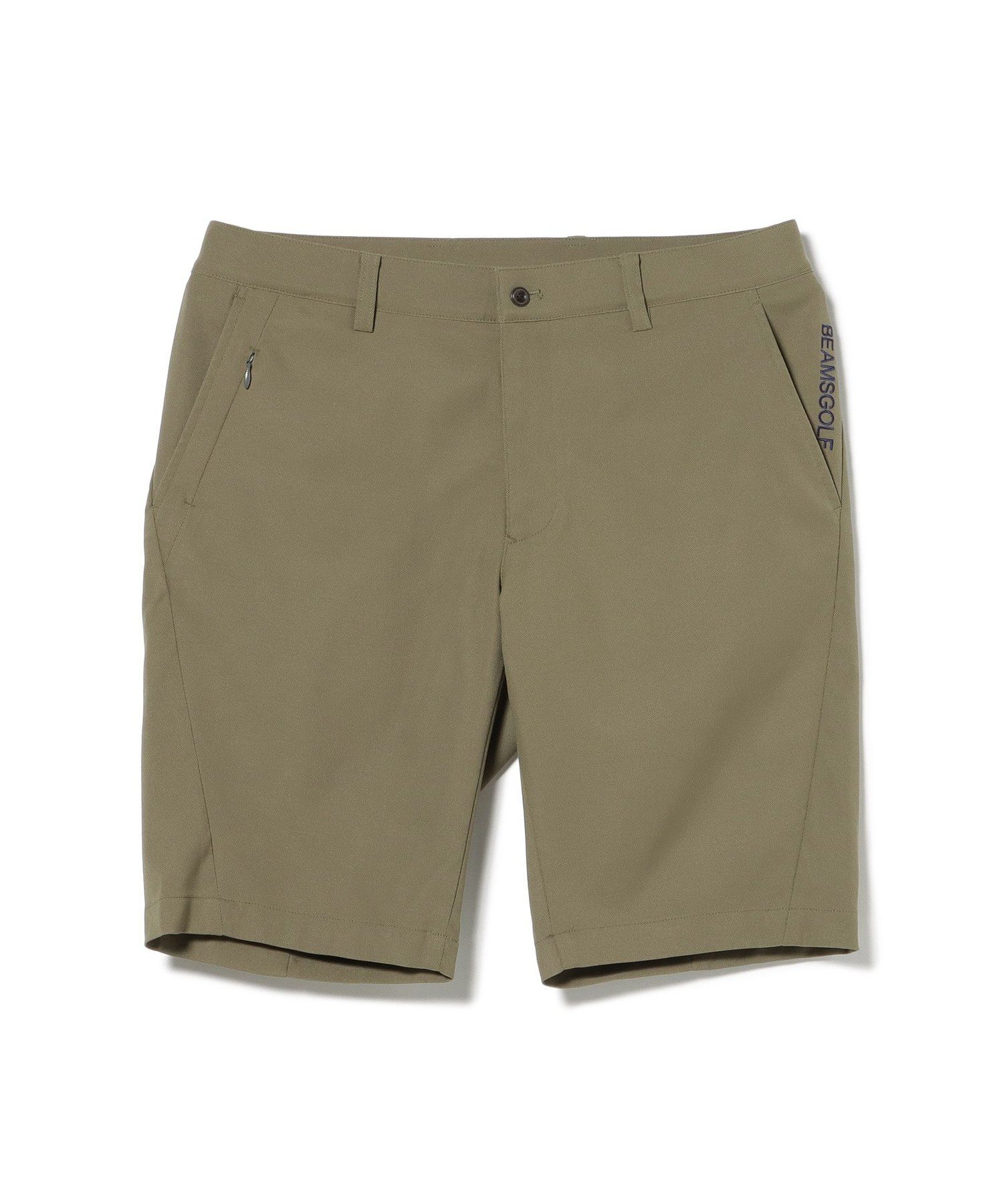 BEAMS GOLF PURPLE LABEL PURPLE LABEL / ストレッチ オックスフォード 3D ショートパンツ(接触冷感・UVカット) ビームス ゴルフ パンツ その他のパンツ ホワイト グリーン ネイビー【送料無料】