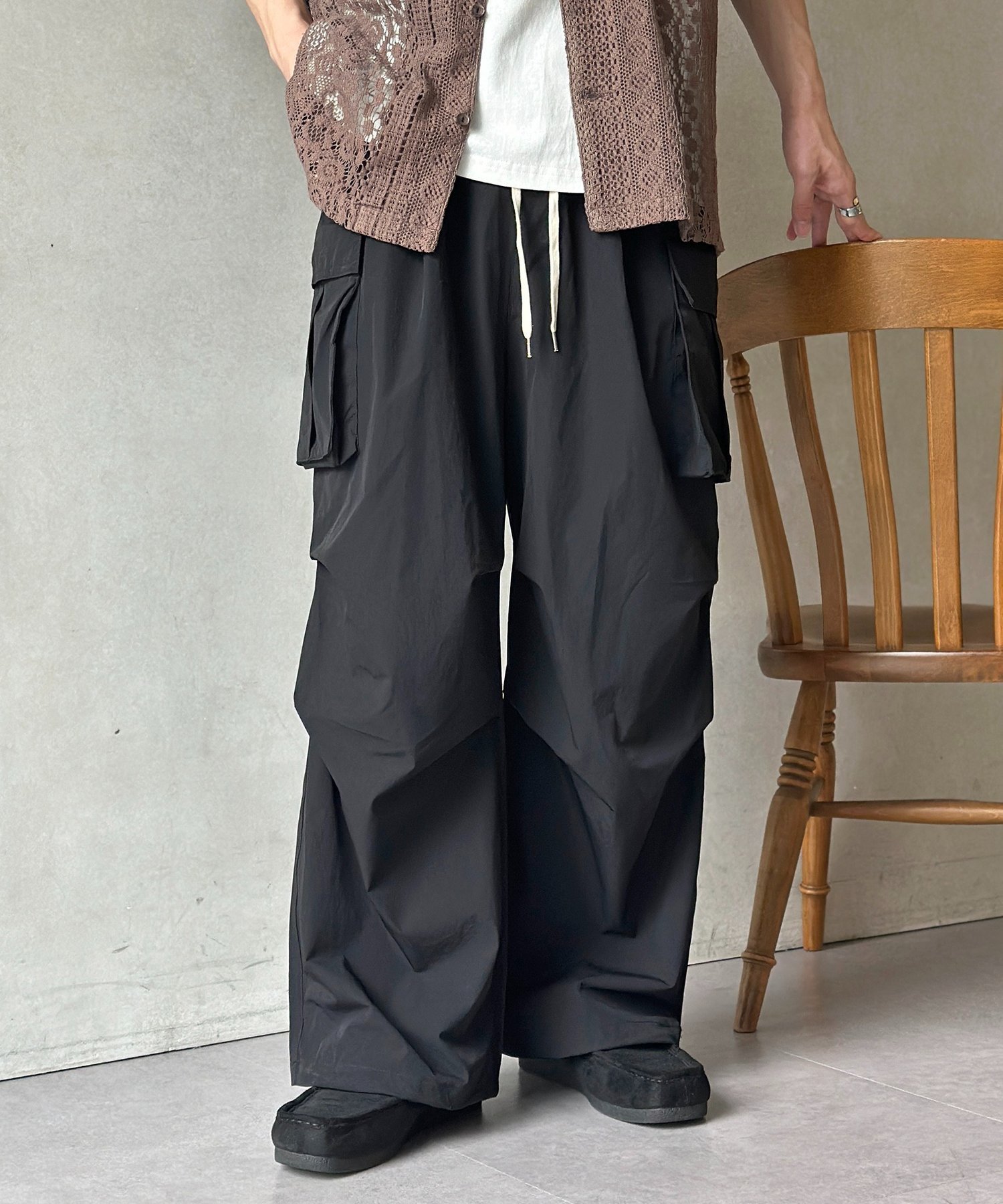 CPCM COOLM-47カーゴパンツ シーピーシーエム パンツ その他のパンツ ホワイト ブラック カーキグリーン【送料無料】