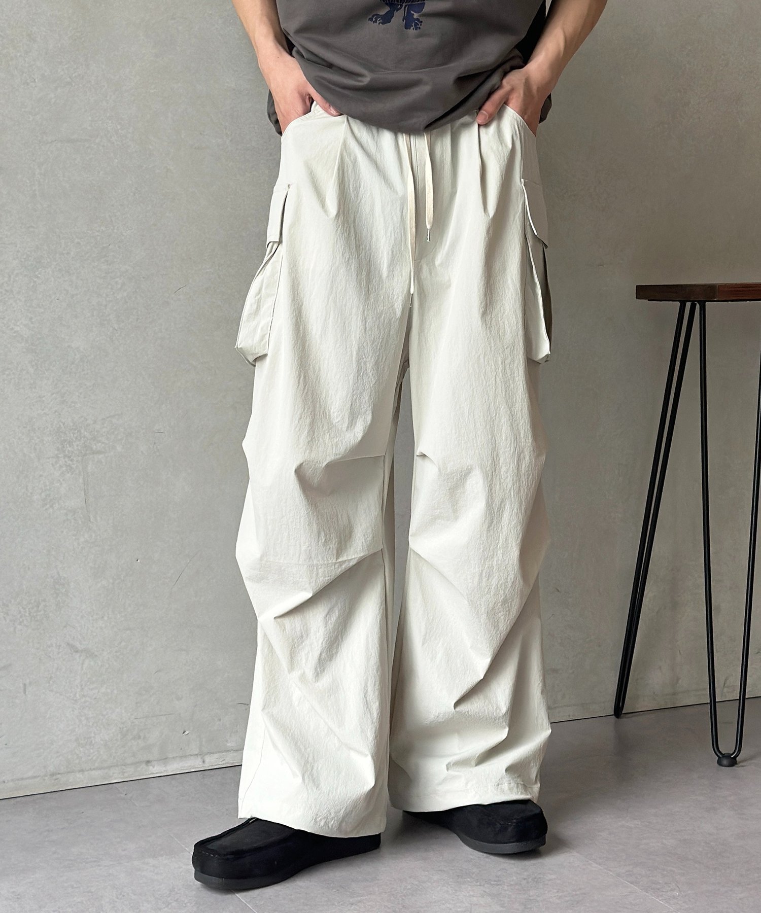 CPCM COOLM-47カーゴパンツ シーピーシーエム パンツ その他のパンツ ホワイト ブラック カーキグリーン【送料無料】